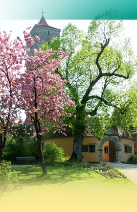 Burggarten Rothenburg ob der Tauber